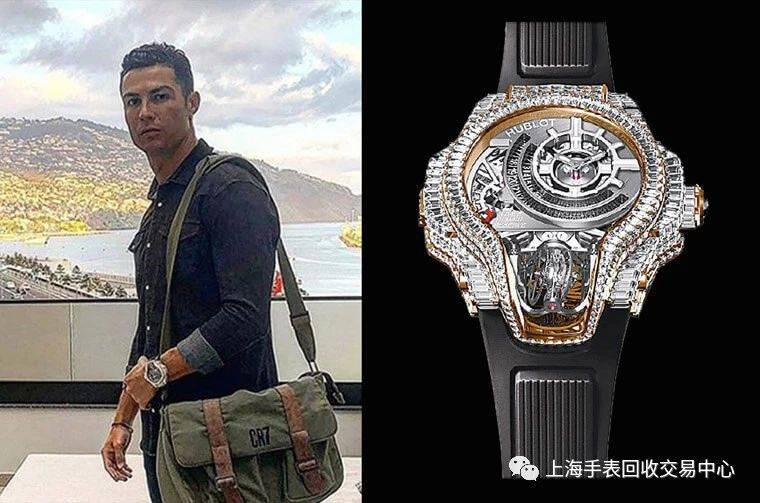 
C罗真的很爱满天星 出席甲级联赛再度亮出天价钻表：BJL平台(图3)